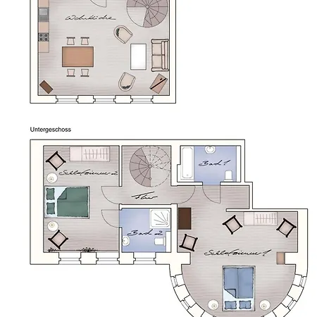 Gutshaus-grubnow-ferienwohnung-2-am-wasser-sauna-und-wlan-incl شقة *